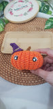 Amigurumi: Halloween Pumpkin, Black cat and Ghost (Ready Stock)