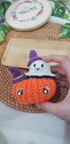 Amigurumi: Halloween Pumpkin, Black cat and Ghost (Ready Stock)