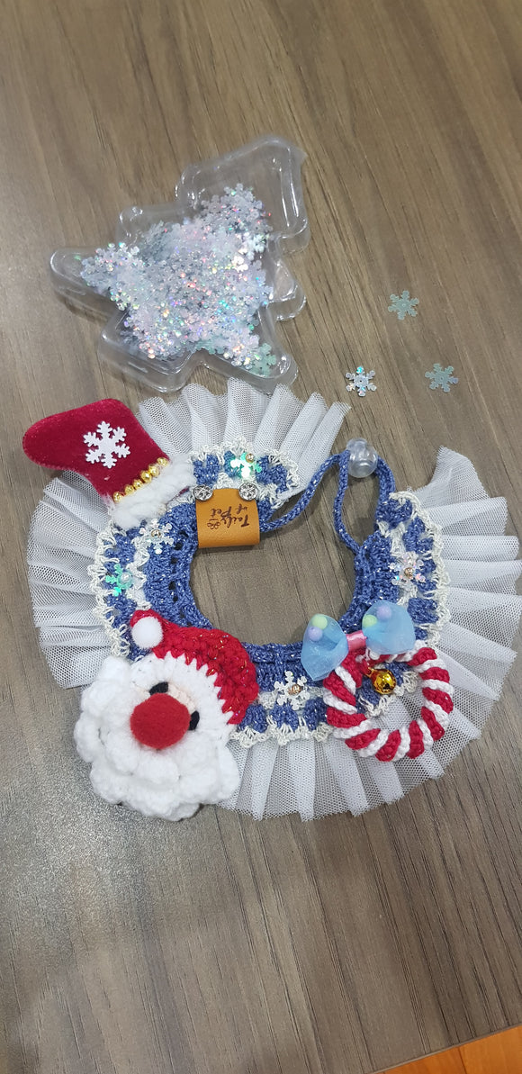 Christmas Cape: Crochet Santa Snowflake Cape (Ready Stock 20 -38cm)