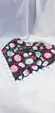 Christmas Reversible Bandana: Pom pom (Ready stock 39-59cm)