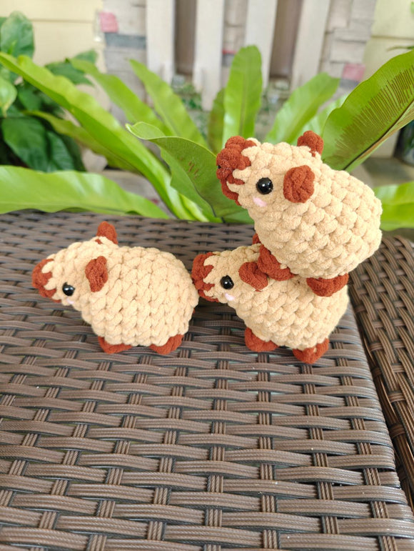 Amigurumi: Capybara (Ready Stock)