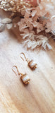 Gold Ombre Earrings