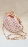 Crochet Purse (Light Pink)