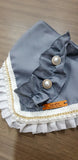 Lux Collection Pet Bandana with Adjustable Button (Pre-order)