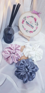 Grande Satin Scrunchies (Set of 3)