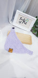 Knit Collection Pet Bandana: Pastel Liliac (Pre-order)