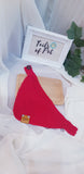 Knit Collection Pet Bandana: Red (Small 26-28cm)