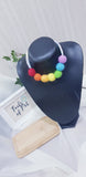 Rainbow Pet Necklace