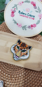 Brooch: Tiger (Pre-order)