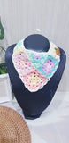 Crochet Granny Square Bandana Collection: Rainbow (25 - 45cm)