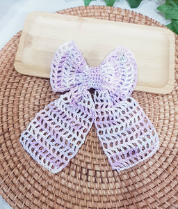 Purple Mix Gradient Sailor Hair Barrette