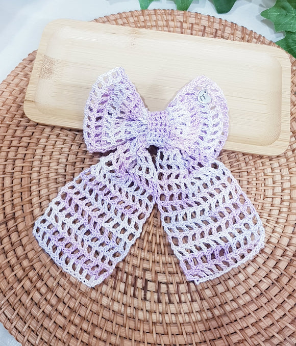 Purple Mix Gradient Sailor Hair Barrette