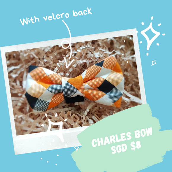 Pet Bows: Charles  (M Size)