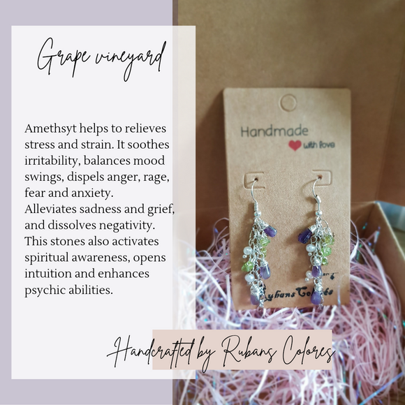 Grape Vineyard Earrings